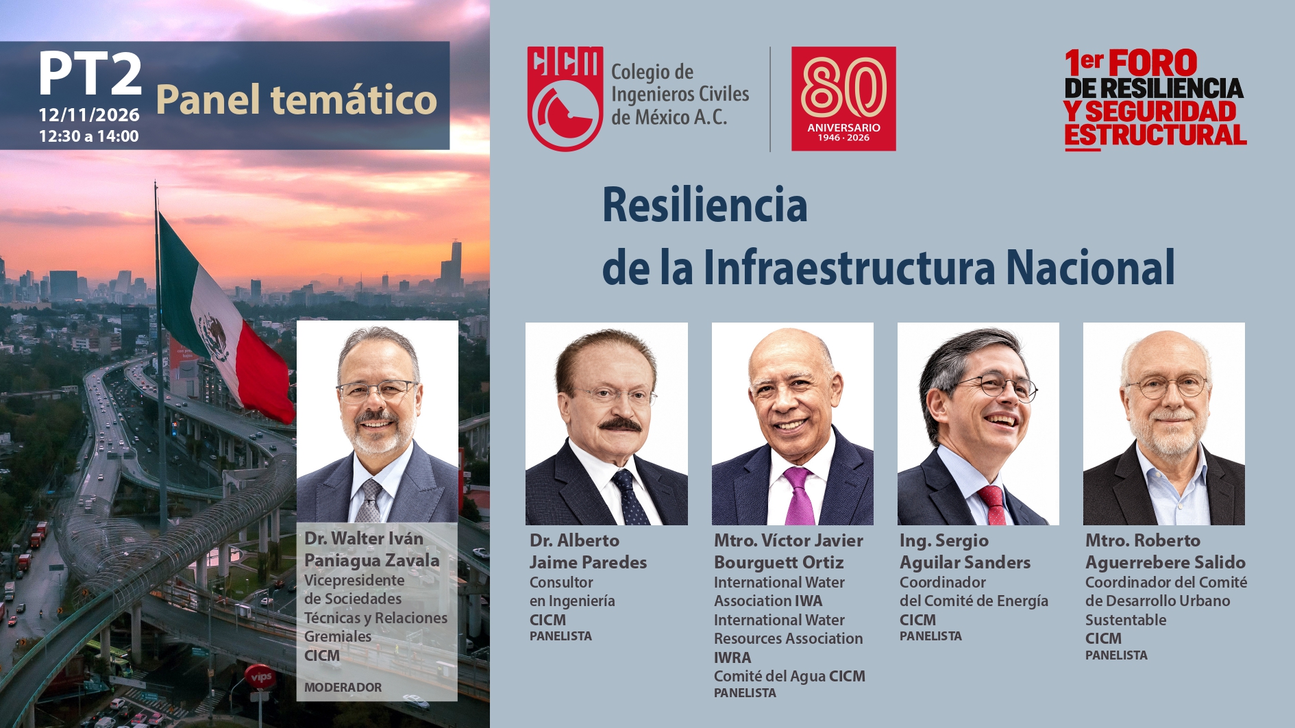 1er. Foro de Resilencia y Seguridad Estructural